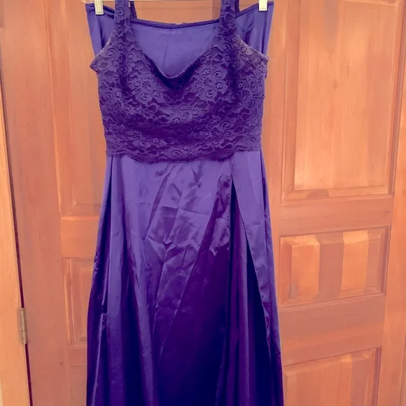 Satin Windsor Two Piece Prom Dress Windsor Royal Blue Two Piece Prom